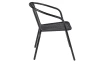 Zahradní židle Rachel, černá