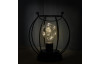 Stolní LED lampa 16 cm, černý kov