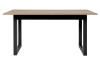 Rozkládací jídelní stůl Denver 160x90 cm, dub sonoma/antracit