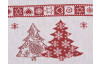 Vánoční prostírání Stromeček 48x33 cm, červený