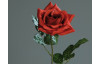 Umělá květina Růže, červená