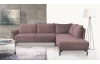 Rohová sedací souprava Bella, starorůžová látka, pravý roh