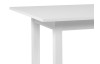 Rozkládací jídelní stůl Denver 160x90 cm, bílý
