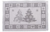 Vánoční prostírání Stromeček 48x33 cm, šedý