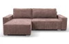 Rohová sedací souprava Anafi, tmavě růžová látka