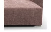 Rohová sedací souprava Anafi, tmavě růžová látka