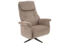 Křeslo s elektrickým polohováním Locarno, béžová látka
