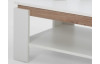Konferenční stolek Tim, bílý/divoký dub