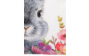 Dekorační povlak na polštář Velikonoční zajíček, 45x45 cm