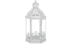 Lucerna Firola, velká 35 cm, bílá antik
