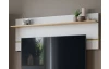 Nástěnný panel s policí Foggia 188 cm, dub artisan/bílá