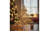 Vánoční dekorace LED stromek 30 cm, zlatá