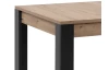 Jídelní stůl s rozkládací funkcí Talida 150x80 cm, dub artisan/černý