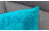Dekorační polštář Vanessa 50x50 cm, azurový