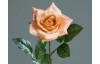 Umělá květina Růže, lososová