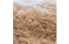 Koberec Laza 60x110 cm, hnědý, imitace králičí kožešiny