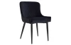 Jídelní židle Charlotta, černá látka