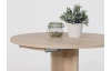 Kulatý jídelní stůl Rieke 80 cm, rozkládací