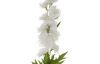 Umělá květina Ostrožka 70 cm, bílá