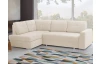 Rohová sedací souprava Stilo, béžová látka, levý roh