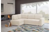 Rohová sedací souprava Stilo, béžová látka, levý roh