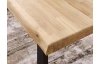 Jídelní stůl z dubového dřeva Chris U, 180x100 cm
