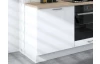 Dolní kuchyňská skříňka One ES60, levá, bílý lesk, šířka 60 cm
