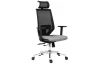 Kancelářské křeslo Edge, šedé/černé