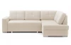 Rohová sedací souprava Stilo, béžová látka, pravý roh