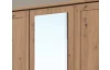 Šatní skříň Nadja, 135 cm, dub artisan/zrcadlo