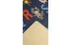 Dětský koberec ABC 80x150 cm, dětská abeceda, modrý