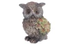 Dekorační soška Sova, hnědá