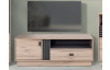 TV skříňka Almo, 125 cm, dub estana/antracit