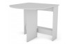 Výklopný jídelní stůl Samson 80x87,5 cm, bílý