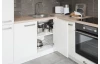 Dolní kuchyňská skříňka One ES90, bílý lesk, šířka 90 cm