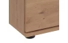 Noční stolek se 3 zásuvkami Nadja, dub artisan