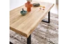 Jídelní stůl z dubového dřeva Chris U, 200x100 cm