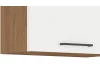 Horní kuchyňská skříňka Vigo, dub lancelot/bílý lesk, šířka 60 cm