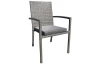 Zahradní křeslo Jakarta, šedo-hnědé