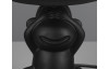 Stolní lampa Abu, motiv opice, černá