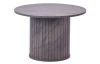 Kulatý stolek Brescia, 60 cm, šedý kámen