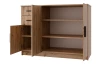 Komoda 3-dveřová Universal, 118 cm, dub artisan