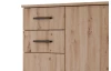 Komoda 3-dveřová Universal, 118 cm, dub artisan