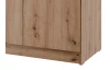 Komoda 3-dveřová Universal, 118 cm, dub artisan