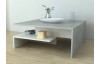 Konferenční stolek Ron, beton/bílý