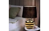 Stolní lampa Celia 30 cm, černá/zlatá