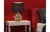Stolní lampa Celia 30 cm, černá/zlatá