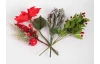 Umělá květina Omrzlé vánoční jmelí, 34 cm