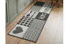 Koberec Flex 67x200 cm, motiv kitchen