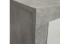 Komoda Stone 152 cm, beton/bílá